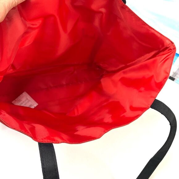 Clinique x Kate Spade “Hello, Gorgeous” Tote Bag – Pink & Red Stripe - Picture 4 of 8